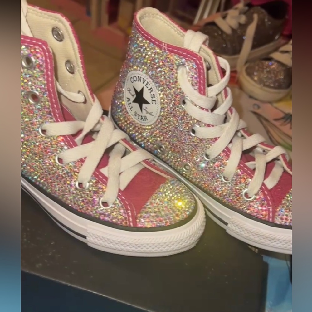 Bedazzled converse